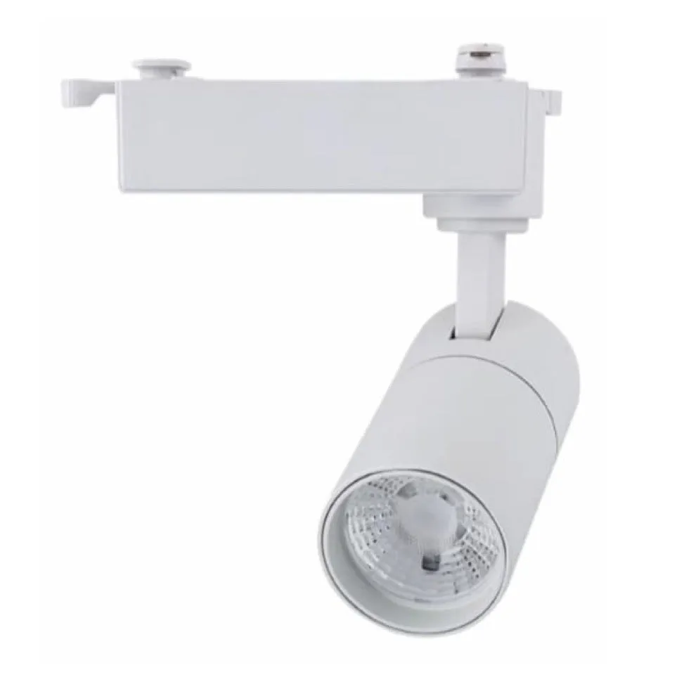 10w Cob Track Light 6007 White body