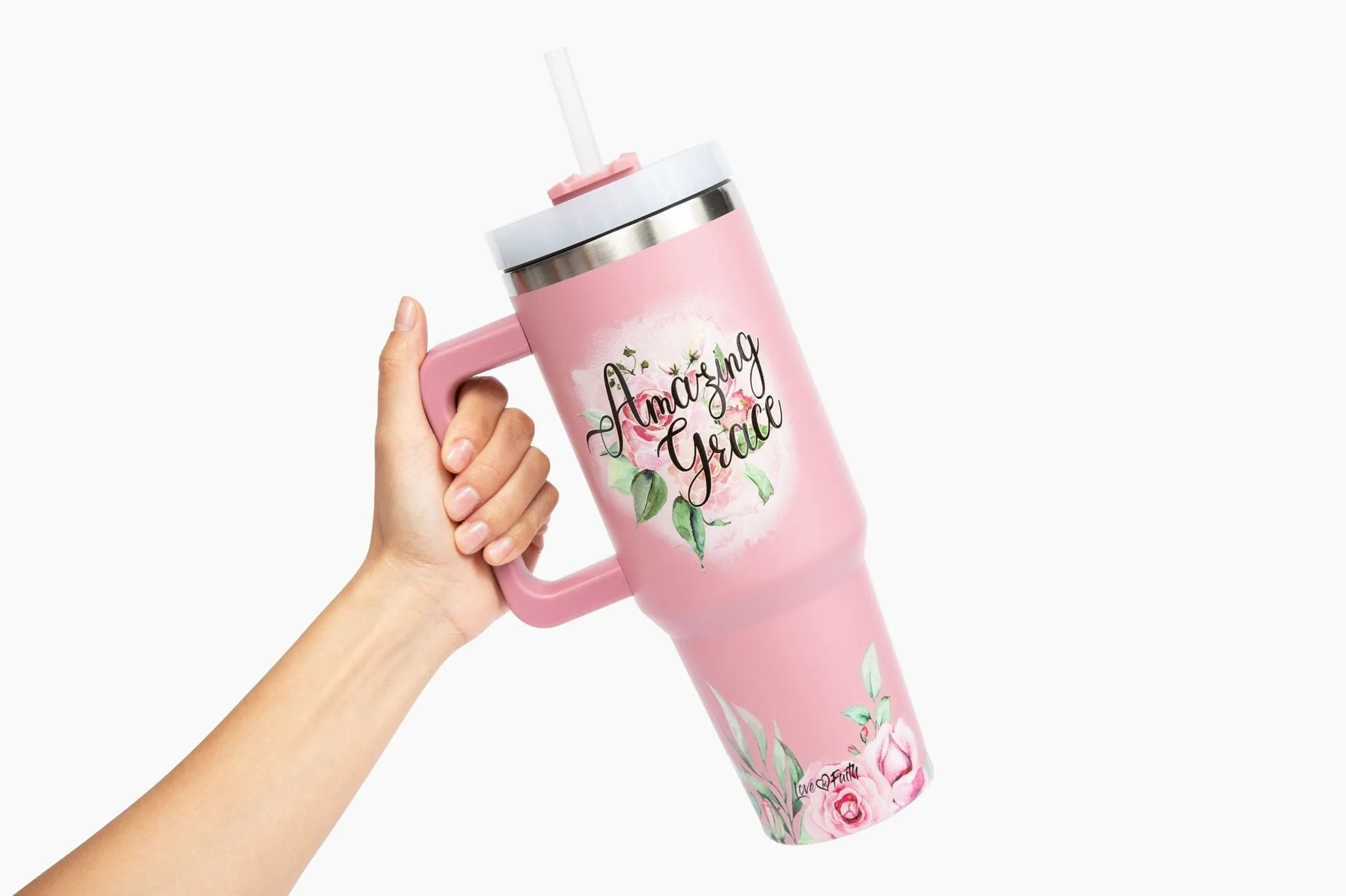 Amazing Grace Rose Tee   40oz Tumbler Bundle - $29.95