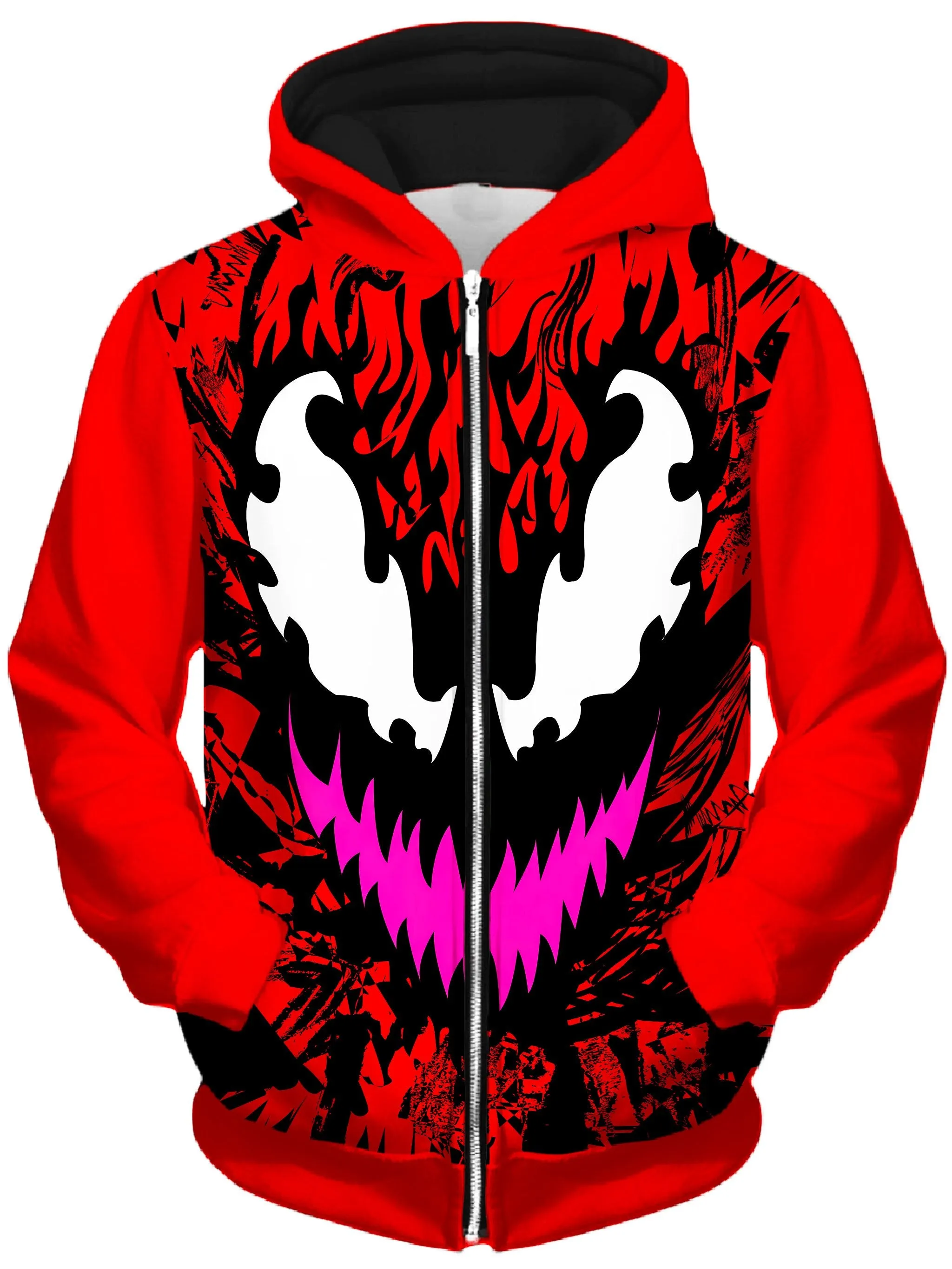 Carnage Unisex Zip-Up Hoodie