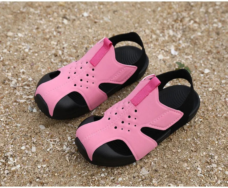 Children Functional Sandals Kids Airplane Shoes Summer Baby Beach Boys and Girls Cool Barefoot Sandals