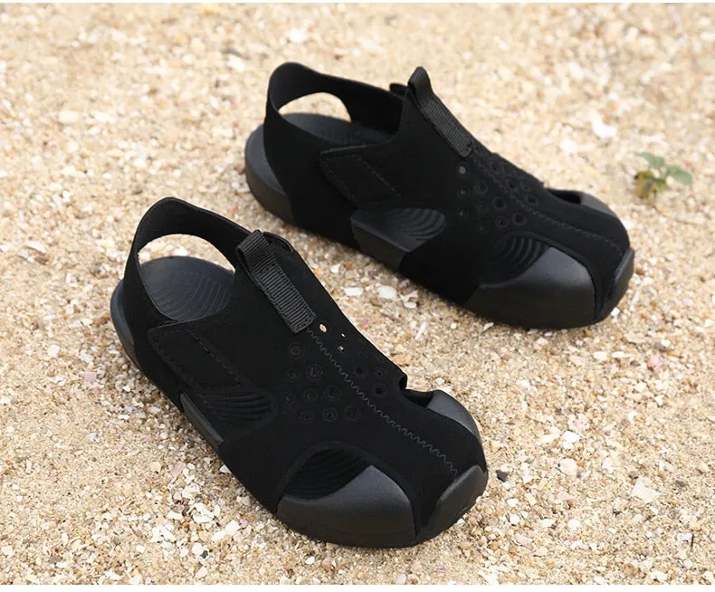 Children Functional Sandals Kids Airplane Shoes Summer Baby Beach Boys and Girls Cool Barefoot Sandals