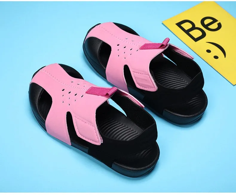 Children Functional Sandals Kids Airplane Shoes Summer Baby Beach Boys and Girls Cool Barefoot Sandals