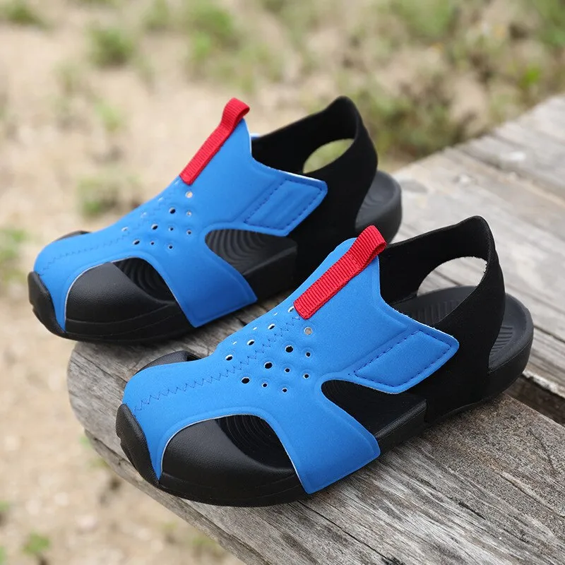 Children Functional Sandals Kids Airplane Shoes Summer Baby Beach Boys and Girls Cool Barefoot Sandals