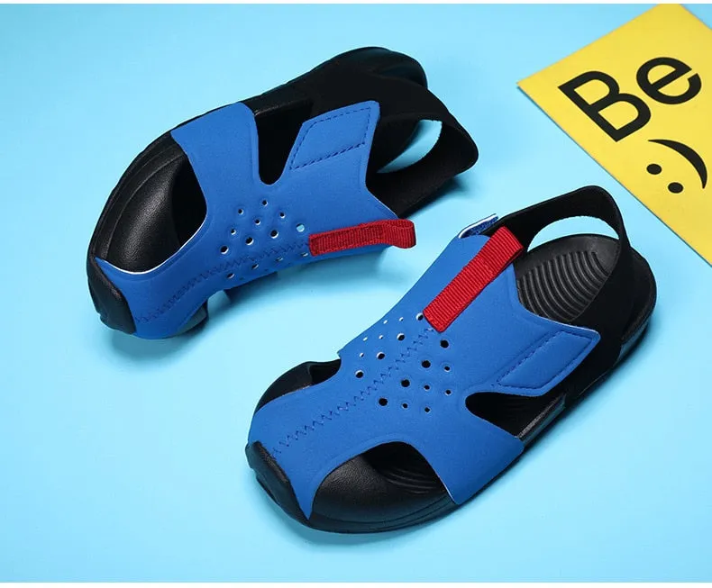 Children Functional Sandals Kids Airplane Shoes Summer Baby Beach Boys and Girls Cool Barefoot Sandals