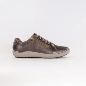 Clarks Nalle Lace (Women's) - Bronze Metallic Leather