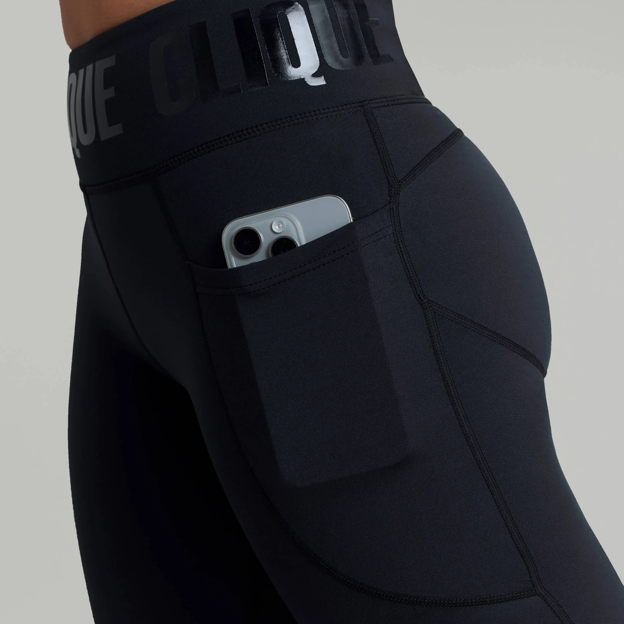 CLQ Power Compression Tights - Stealth