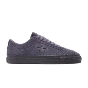 Converse CONS One Star Pro Ox Vintage Suede Dark Moth - Black