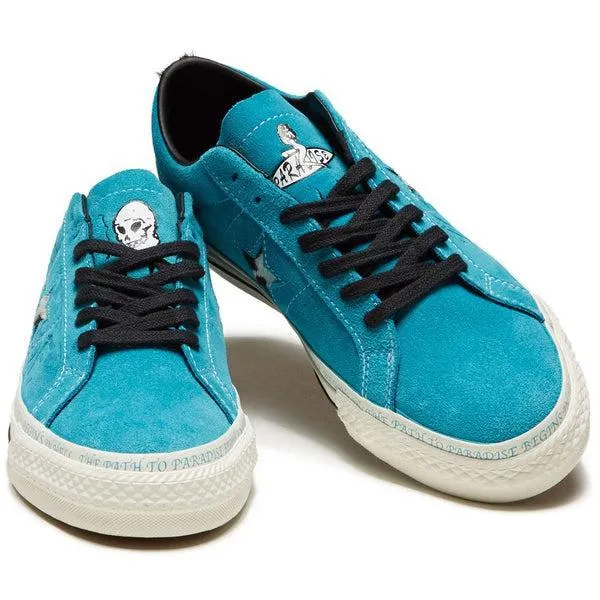 Converse x Paradise Sean Pablo One Star Pro Ox Rapid Teal