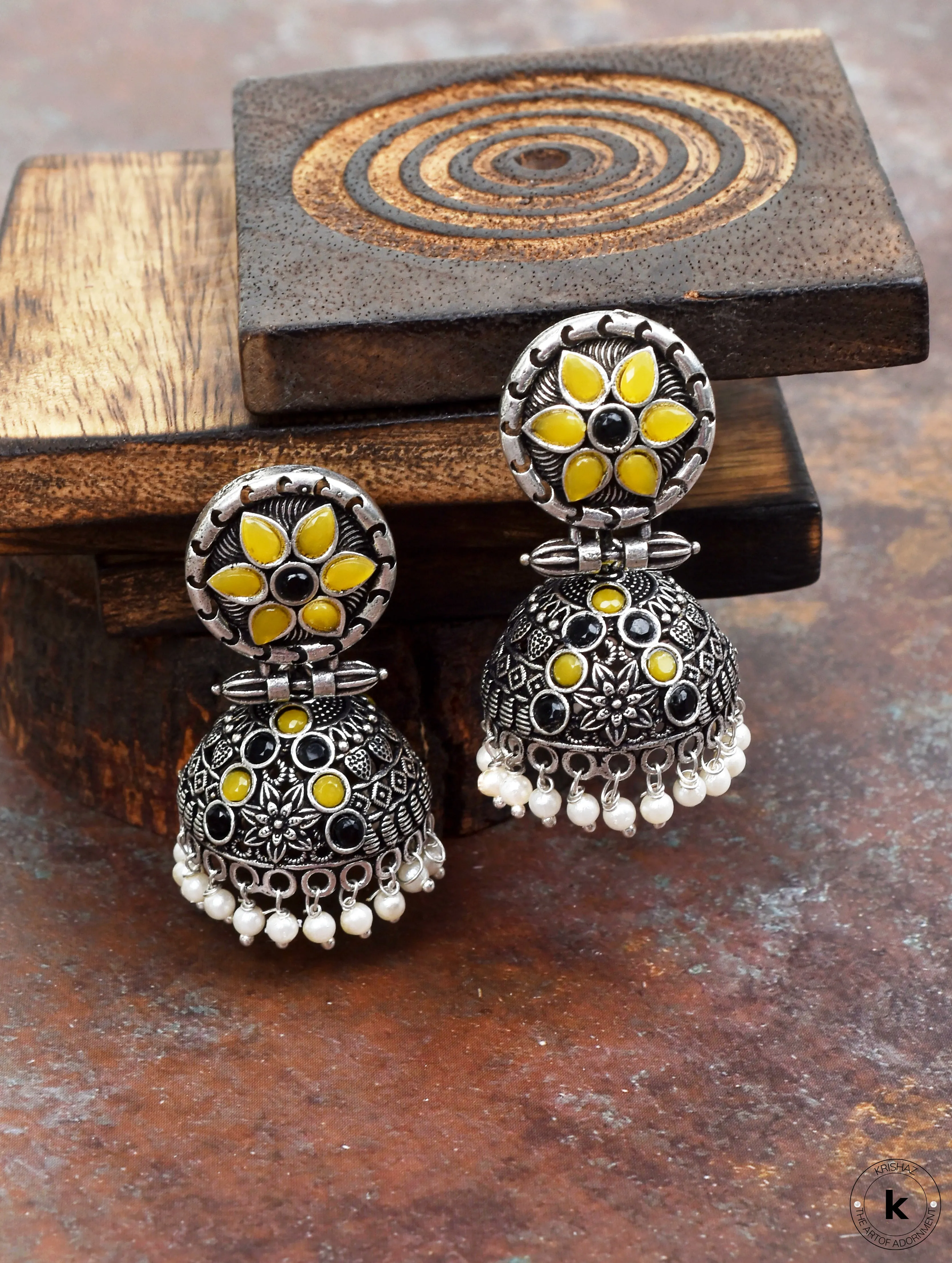 Darshika Jhumki Earrings