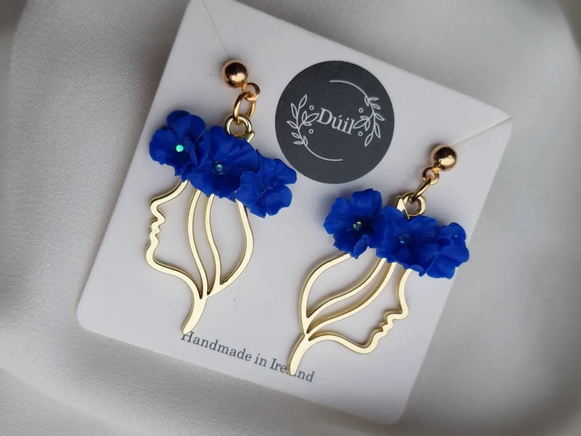 Dúil Doireann Blue earrings