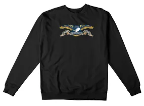 Eagle Pullover Crewneck | Black