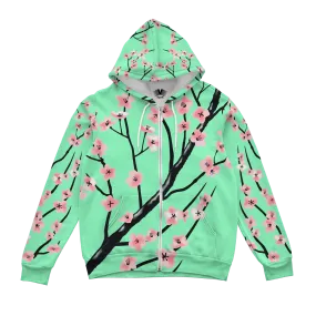 Full Bloom Zip Up Hoodie