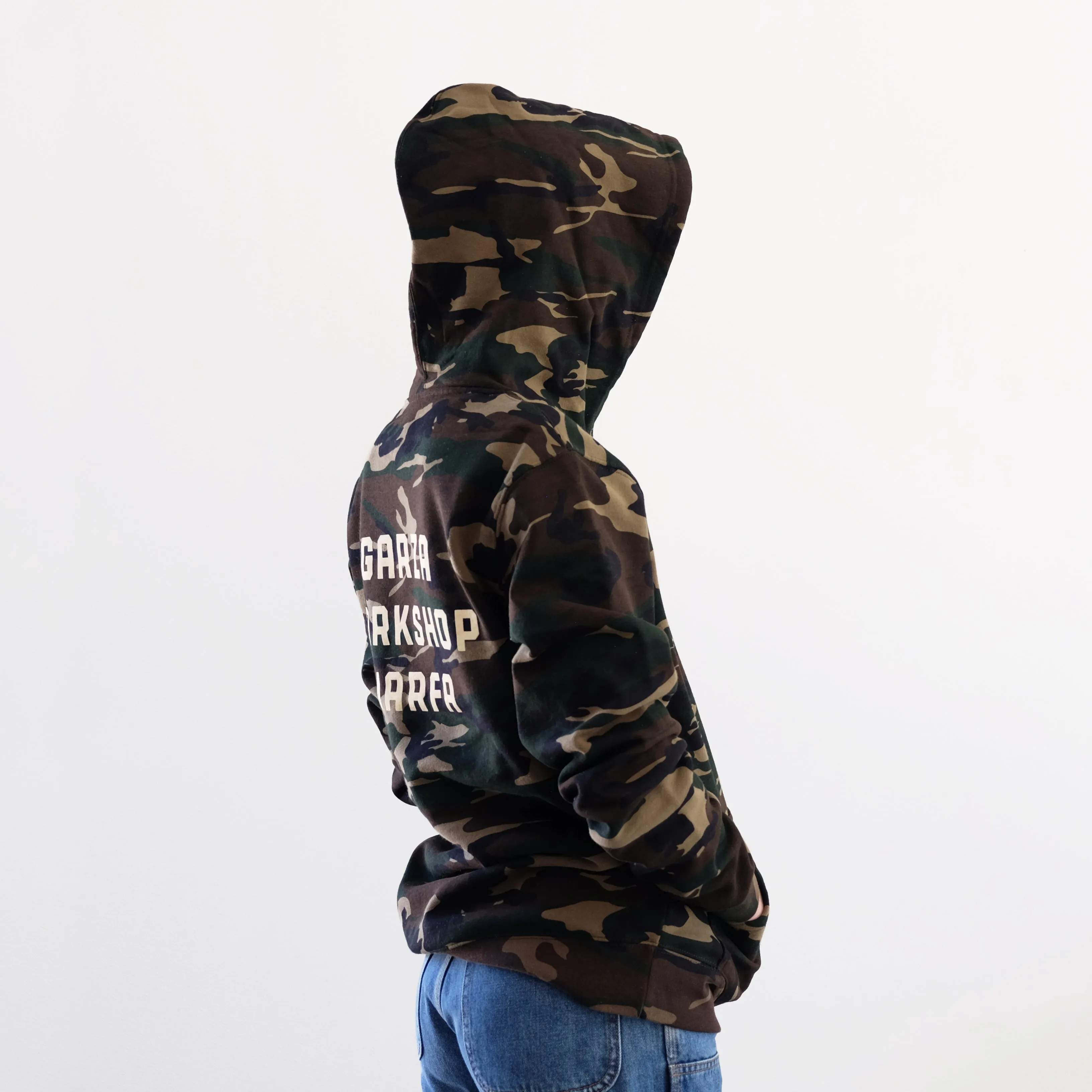 Garza Marfa Camo Unisex Hoodie