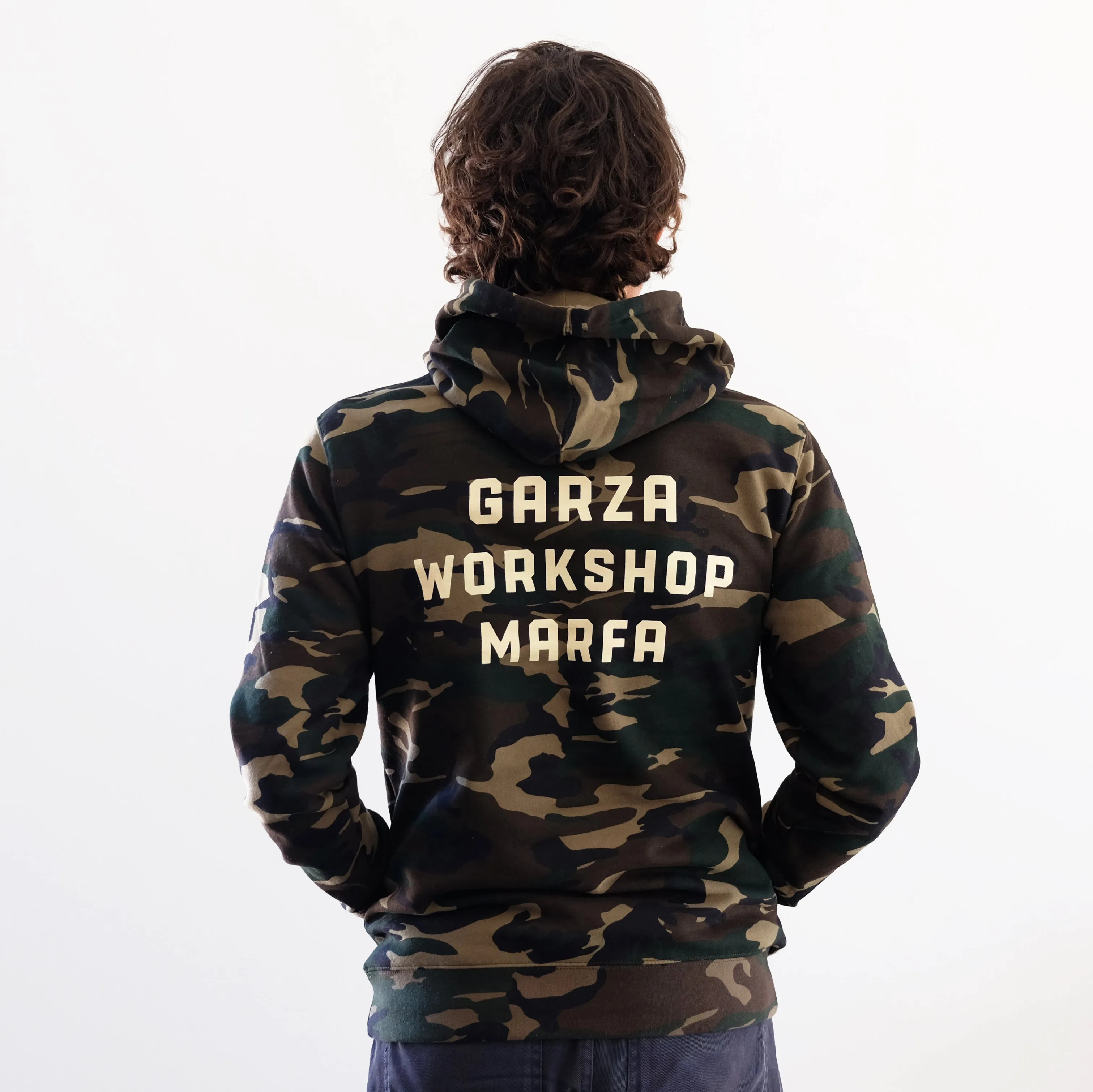 Garza Marfa Camo Unisex Hoodie