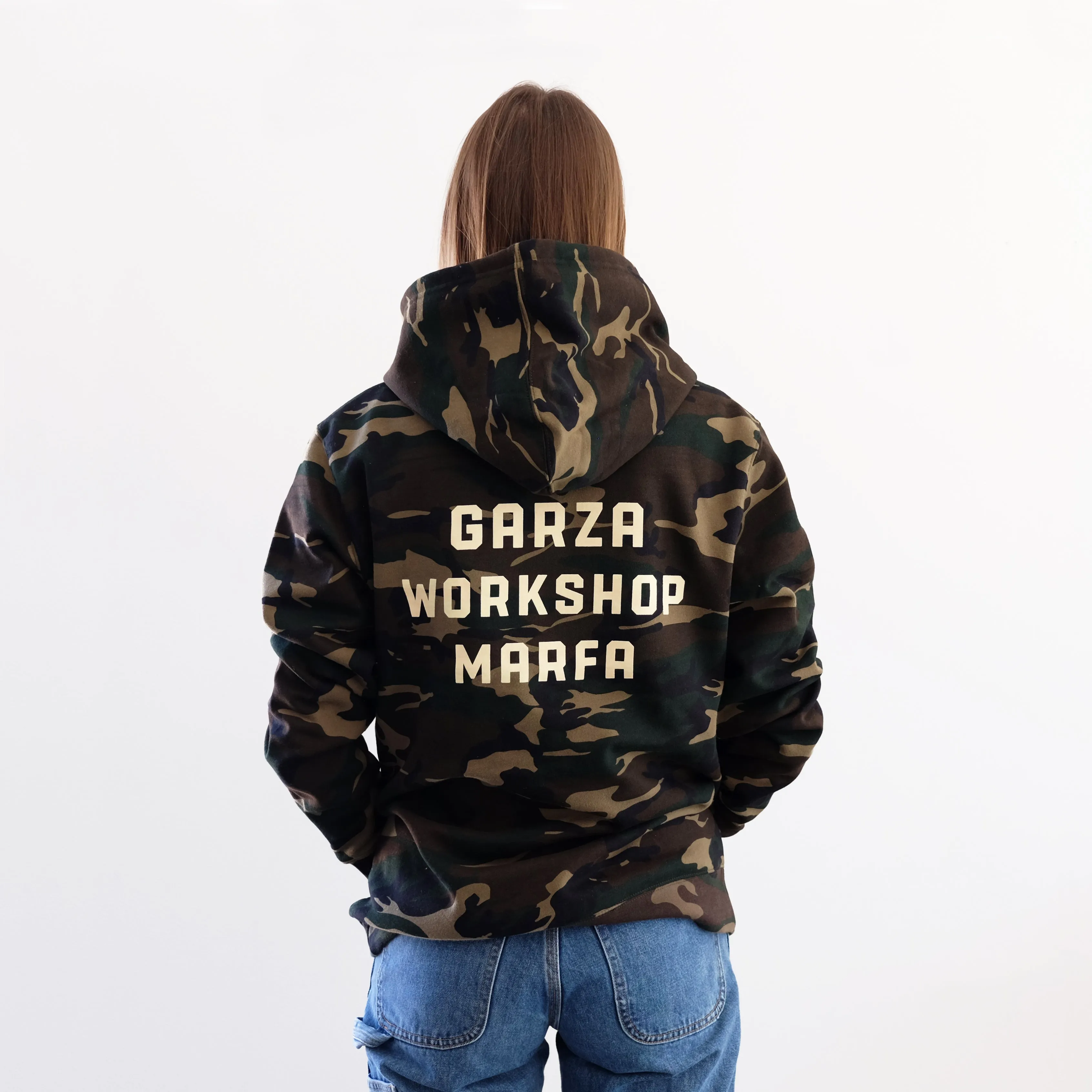 Garza Marfa Camo Unisex Hoodie