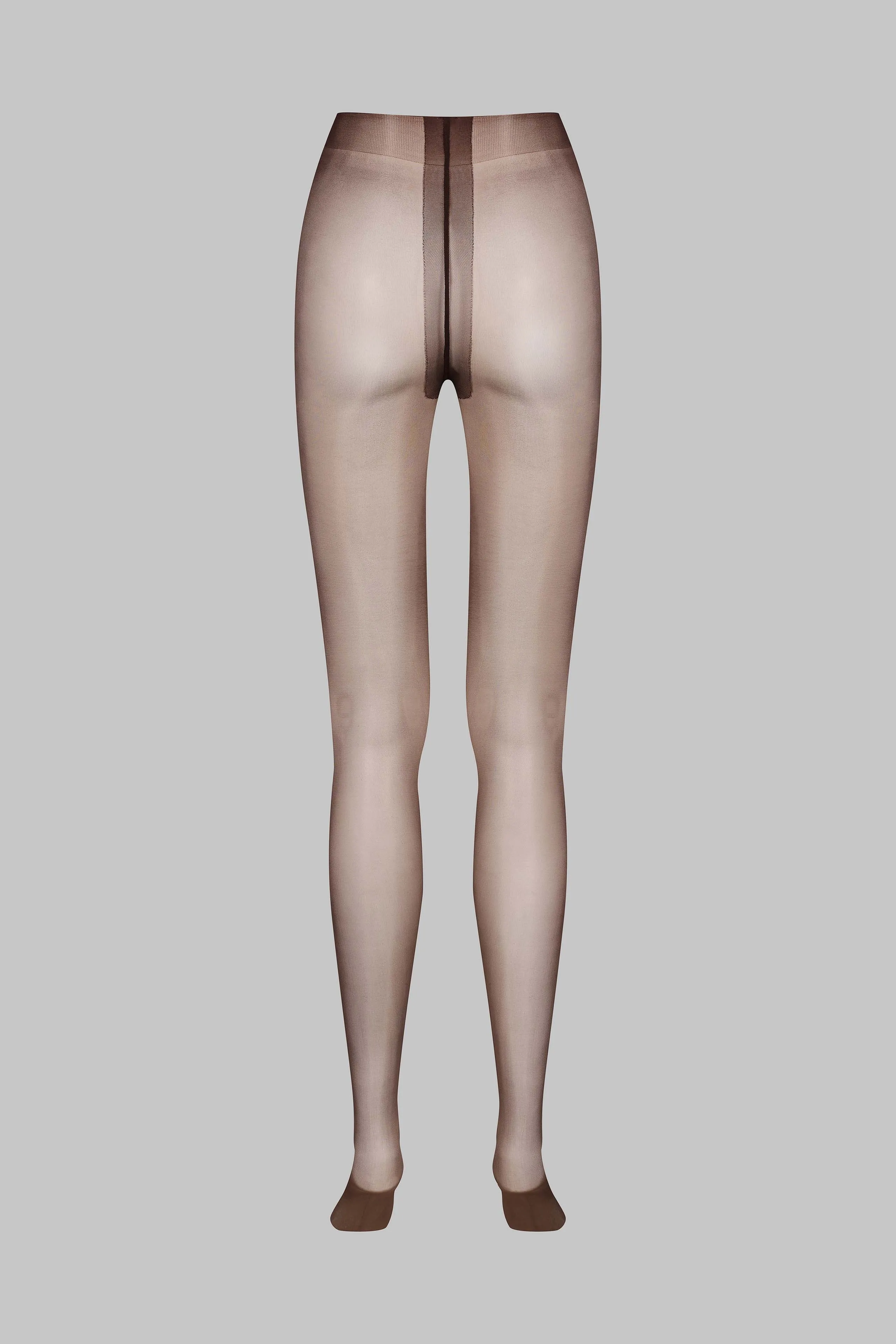 Glossy tights 10D - Brown - Les Coquetteries