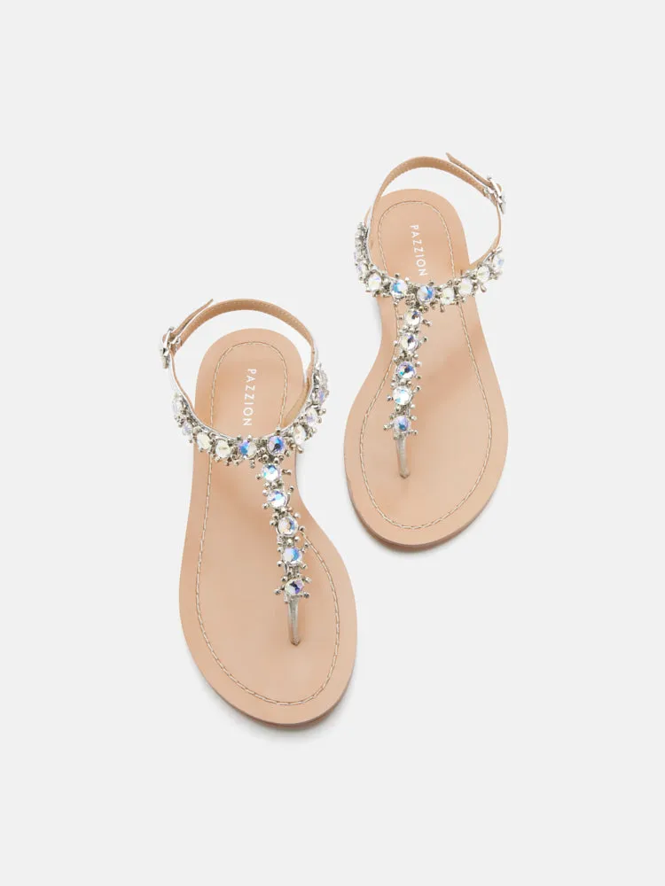 Kienna Embellished T-bar Sandals