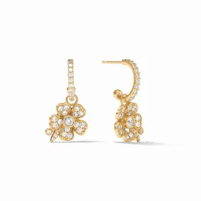 Laurel Hoop & Charm Earring