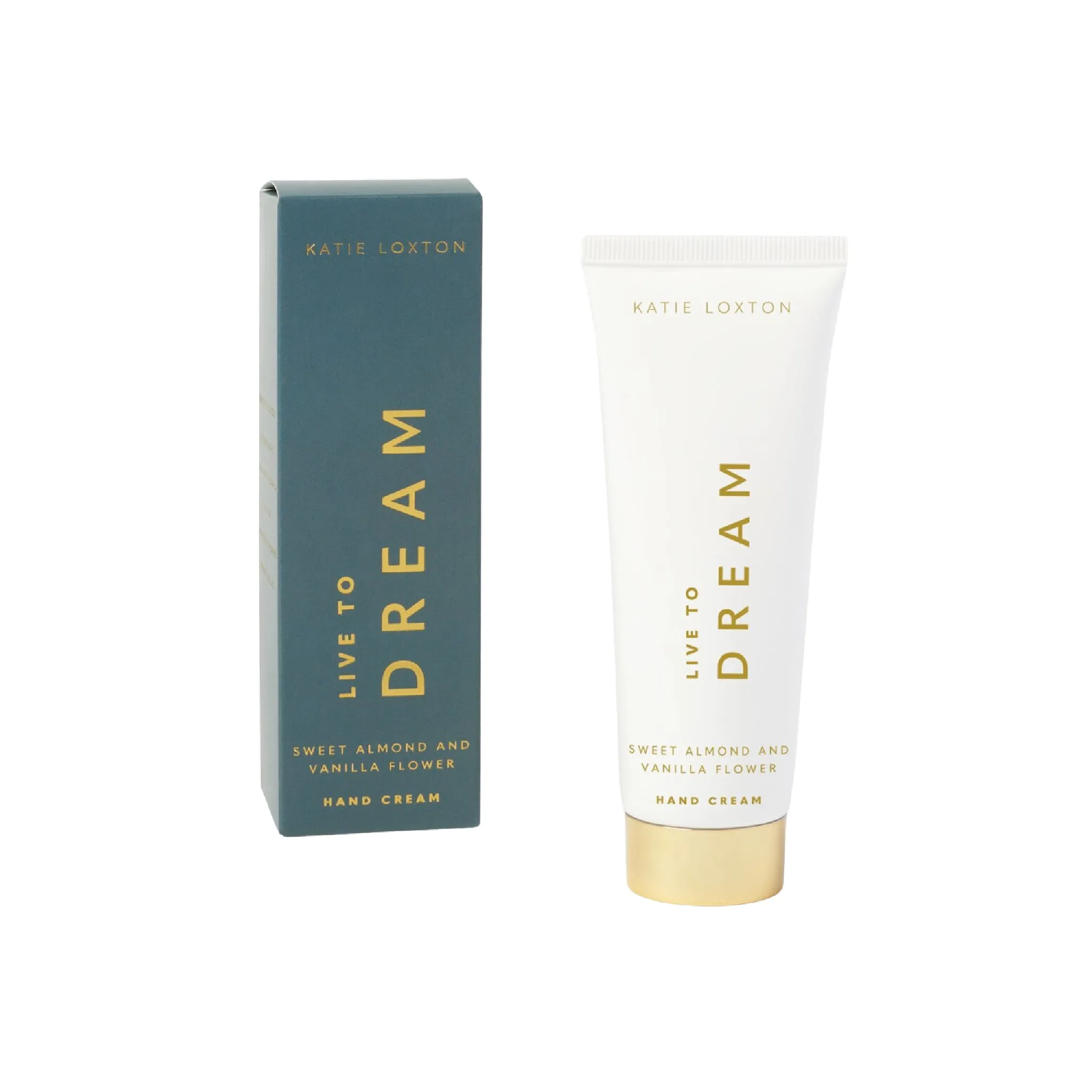 'Live to Dream' Hand Cream | Sweet Almond & Vanilla Flower | 75ml