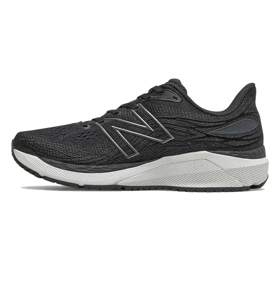 Mens New Balance Fresh 860v12 (Wide) - Black / White