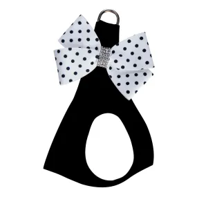 Polka Dot Nouveau Bow Step in Harness