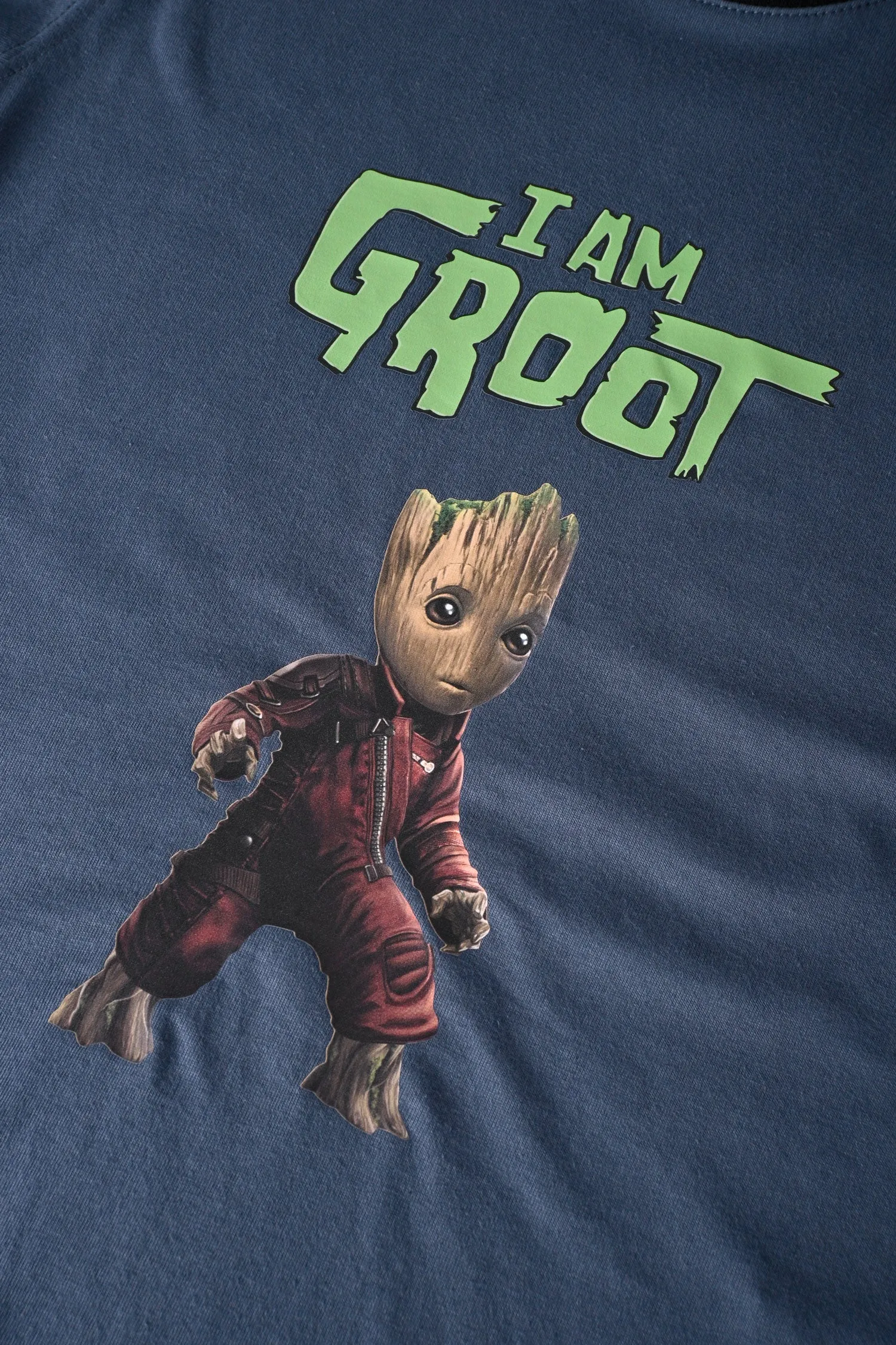 Polo Republica Kid's Superhero I Am Groot Printed Tee Shirt