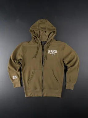 PROGRESS ZIP-UP-OLIVE