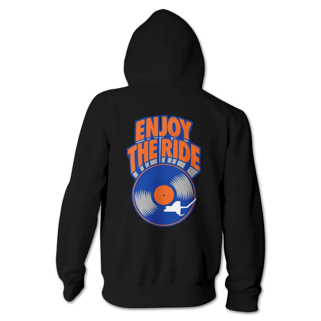 Retro Baller Enjoy The Ride Zip Up Hoodie