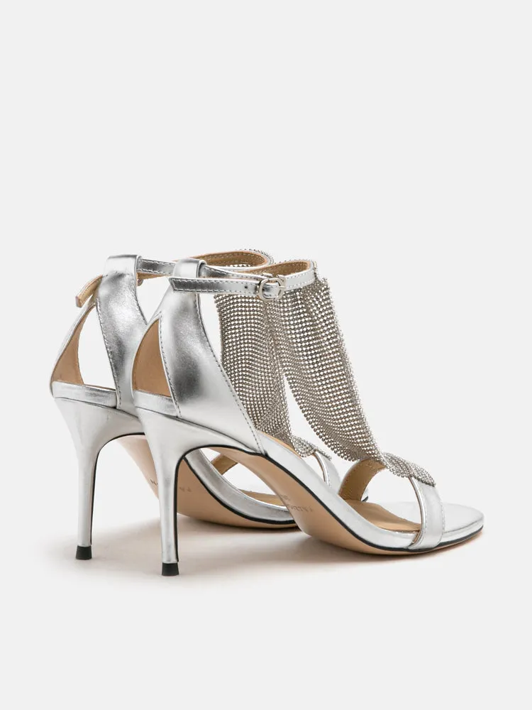 [SALE]Orion Diamante Embellished Strappy Heels