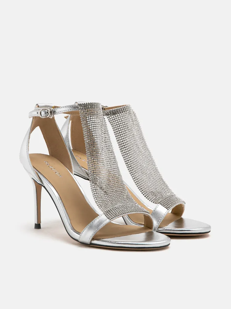 [SALE]Orion Diamante Embellished Strappy Heels