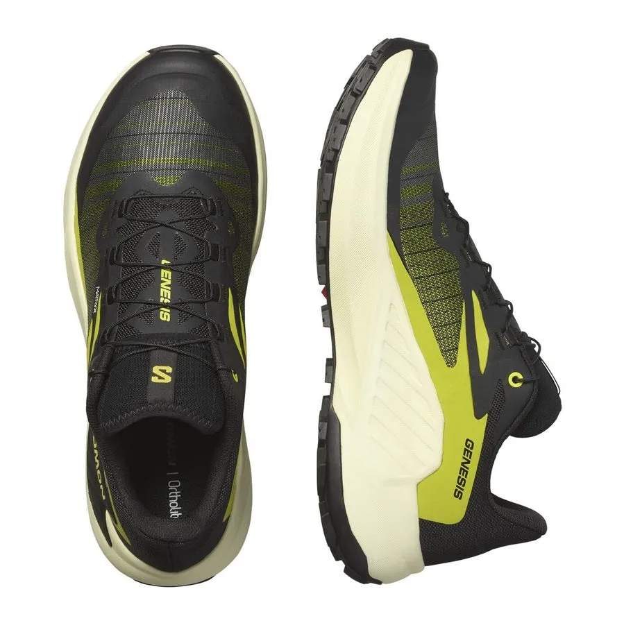 Salomon Genesis | Black / Sulphur Spring / Transparent Yellow | Mens