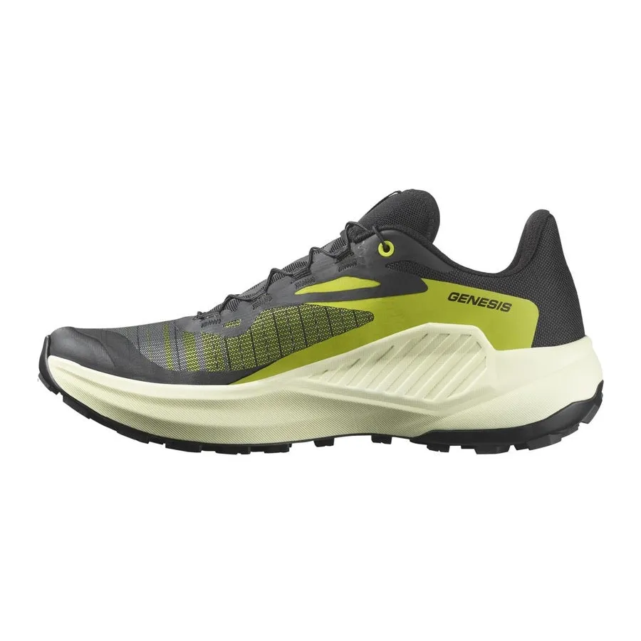 Salomon Genesis | Black / Sulphur Spring / Transparent Yellow | Mens