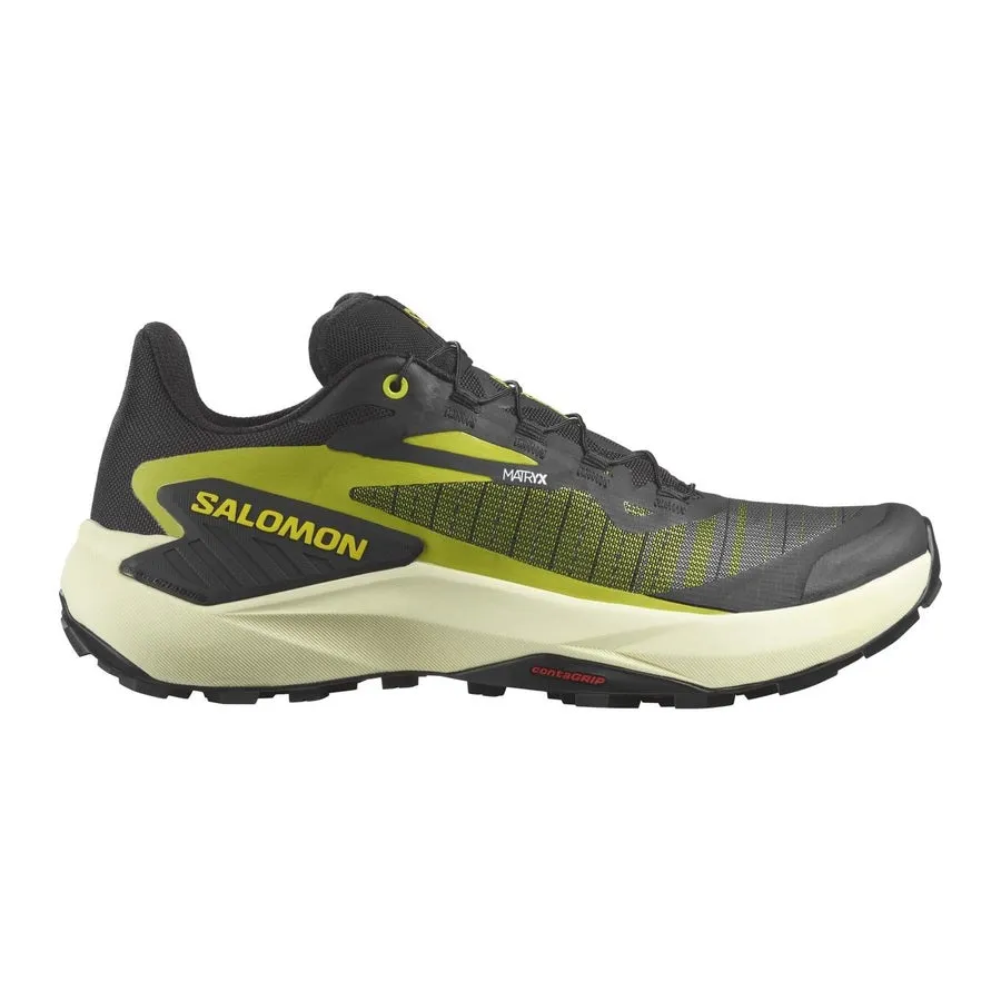 Salomon Genesis | Black / Sulphur Spring / Transparent Yellow | Mens